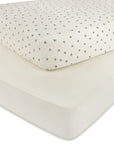 Breathable Blue Cherry Nursery Sheets