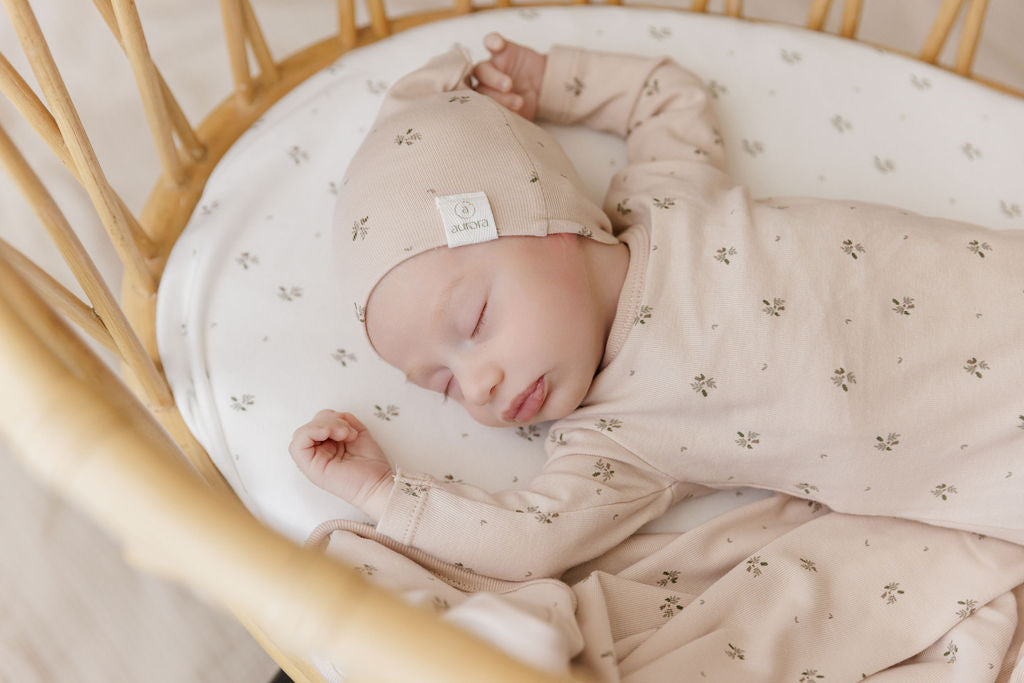 Combed Cotton Floral Nursery Sheets