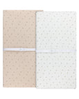 Combed Cotton Floral Pad Covers