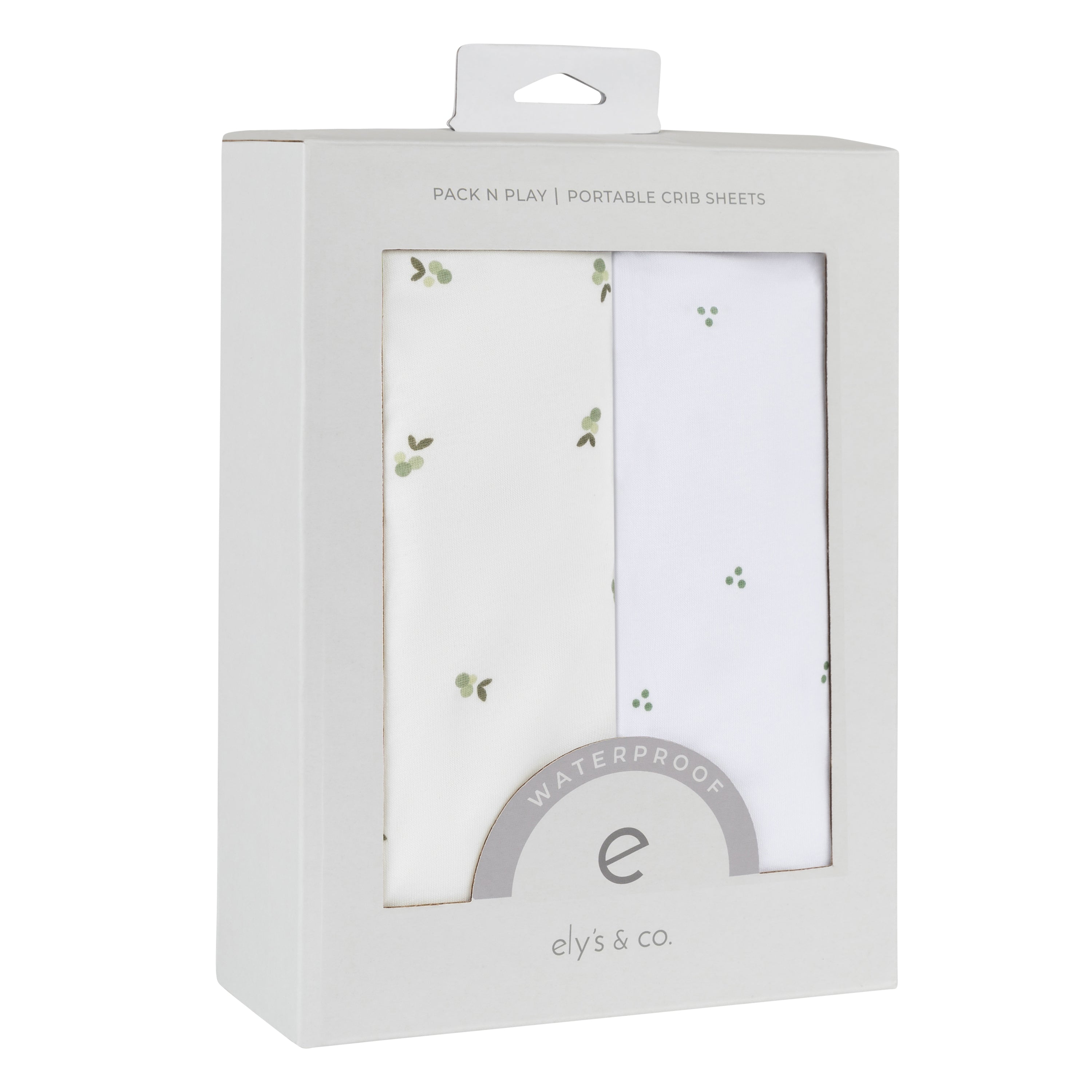 Waterproof Pack N Play I Portable Crib Sheet Set Ely's & Co.