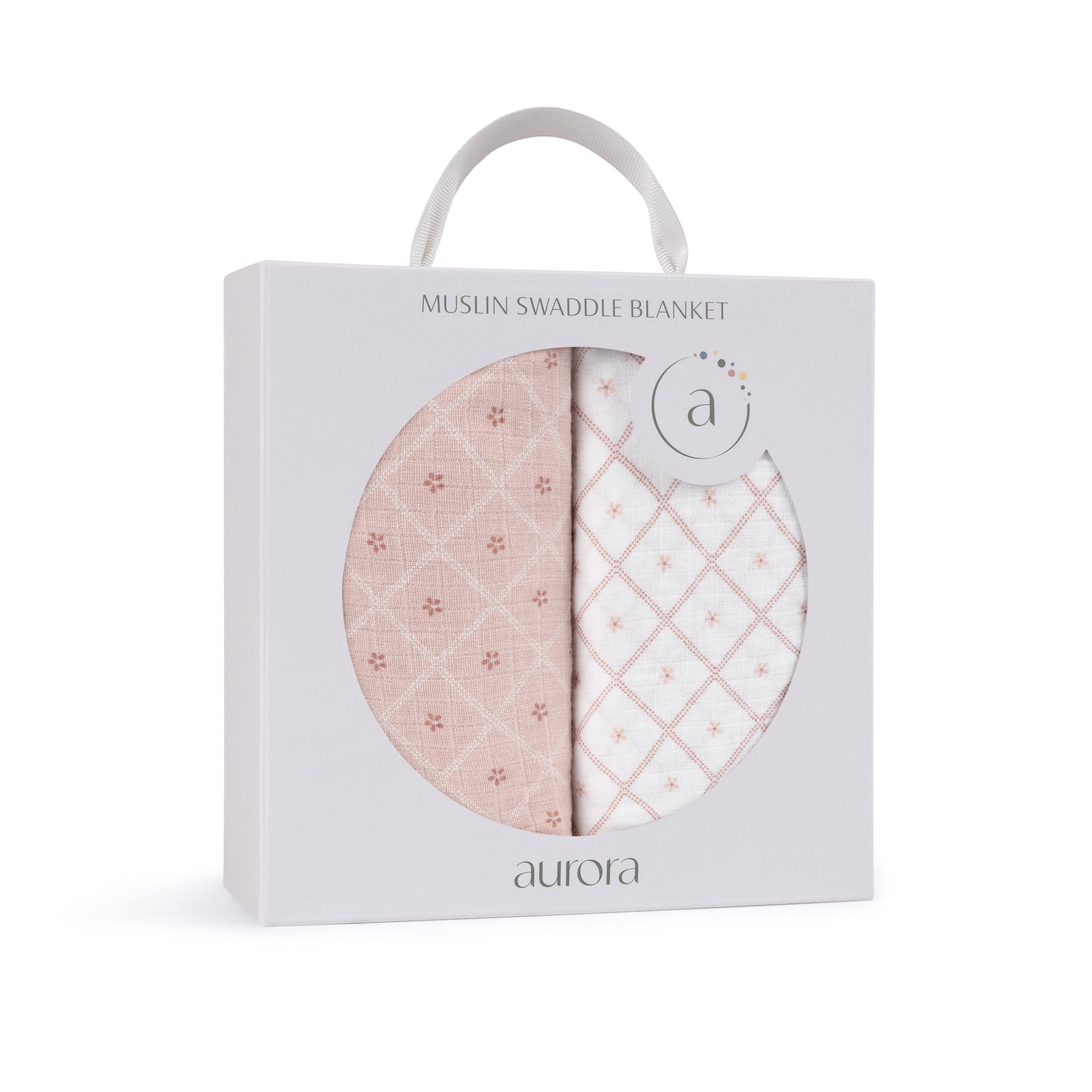 Diamond Floral Muslin Swaddles Girl