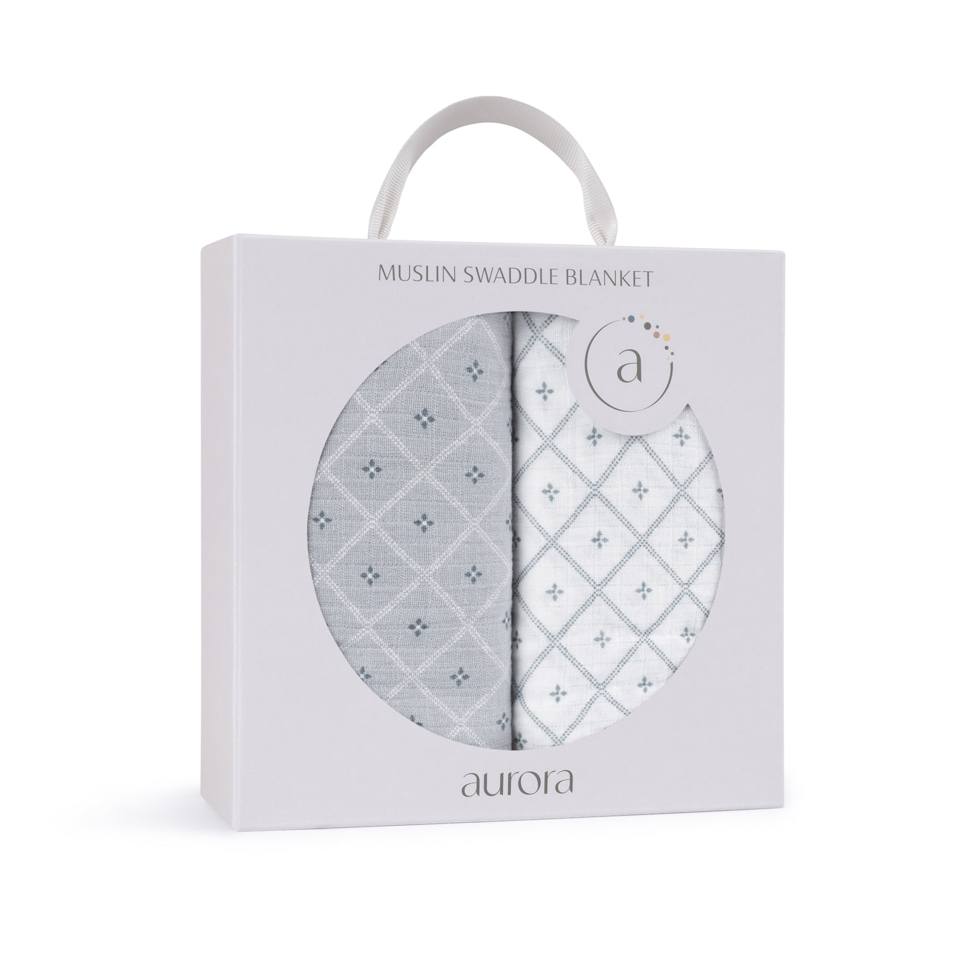 Diamond Floral Muslin Swaddles Boy