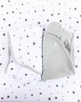 Grey Stars Compact Swaddle Blankets