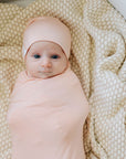 Modal Swaddle & Beanie Set in Gift Box