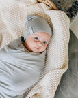 Modal Swaddle & Beanie Set in Gift Box