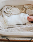 Modal Swaddle & Beanie Set in Gift Box