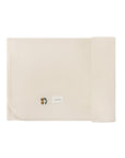 Ivory/Mustard Modal Cherry Print Collection - Blanket