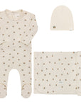 Ivory/Mustard Modal Cherry Print Collection - Take Me Home Set