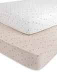 Ivory Sage Floral Crib Sheet Set