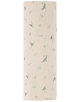 Cotton Muslin Swaddle Blanket - Sage Bird