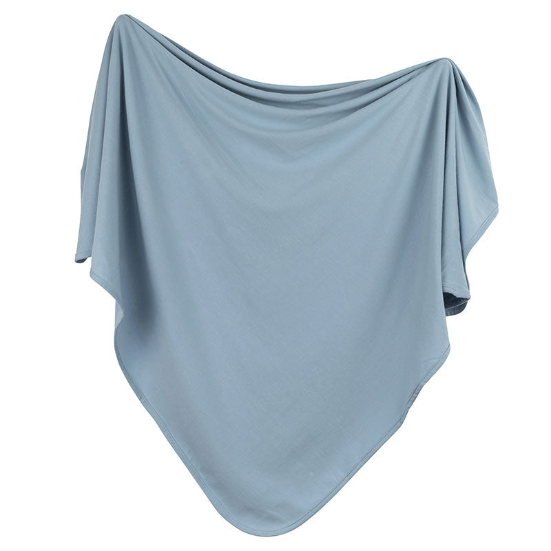 Jersey swaddles dusty blue