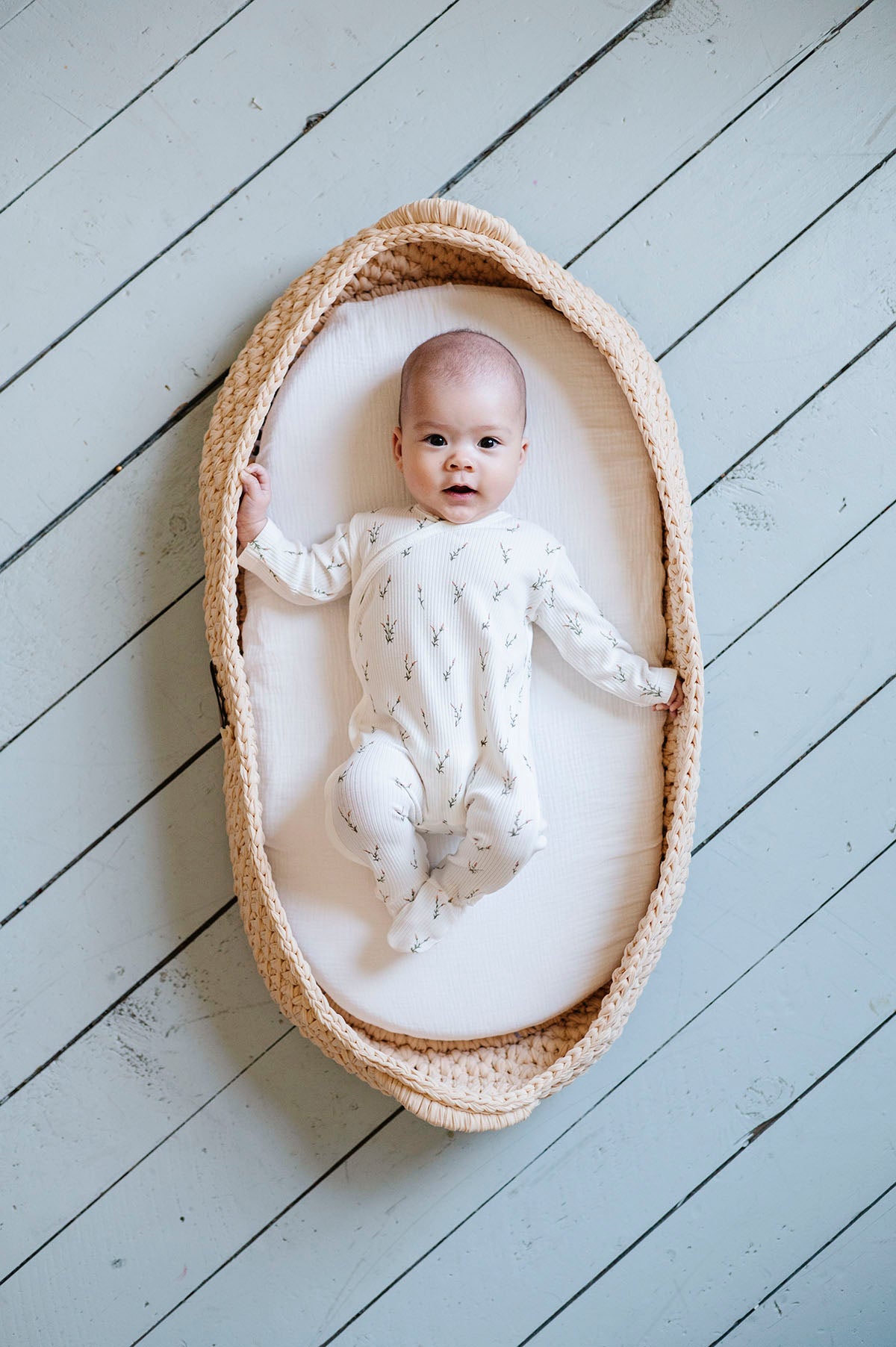 Lilac Pink Zipper Footie