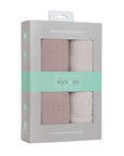 2 Pack Cotton Muslin Swaddle Blanket - Simply Taupe