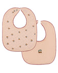 Pink Cherry Print Collection - 2 Pack Bib