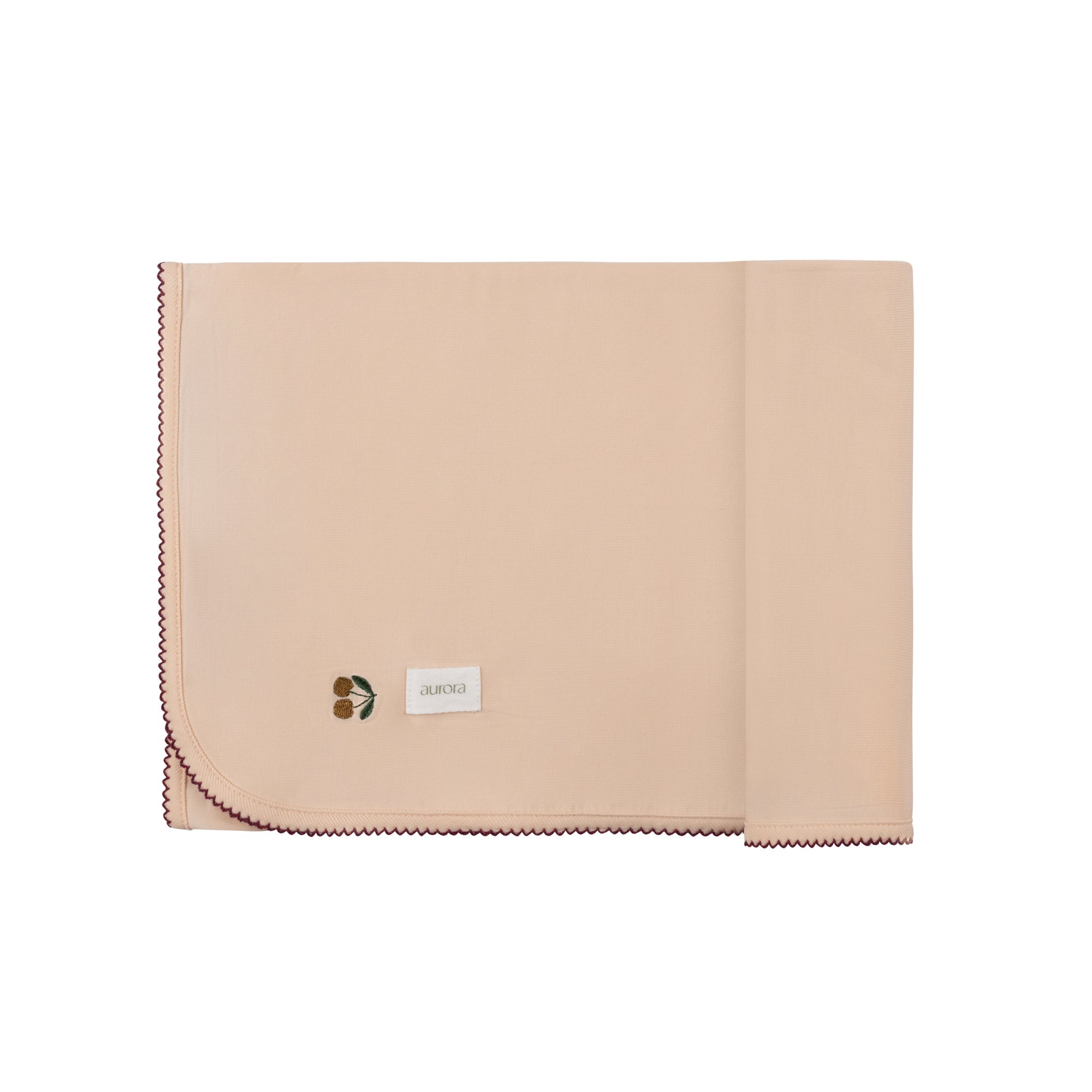 Pink Modal Cherry Print Collection - Blanket