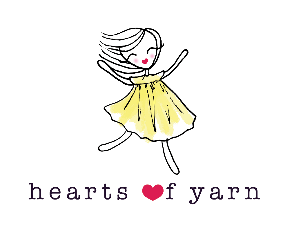 Hearts of Yarn logo