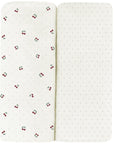 Red Cherries Crib Sheet Set
