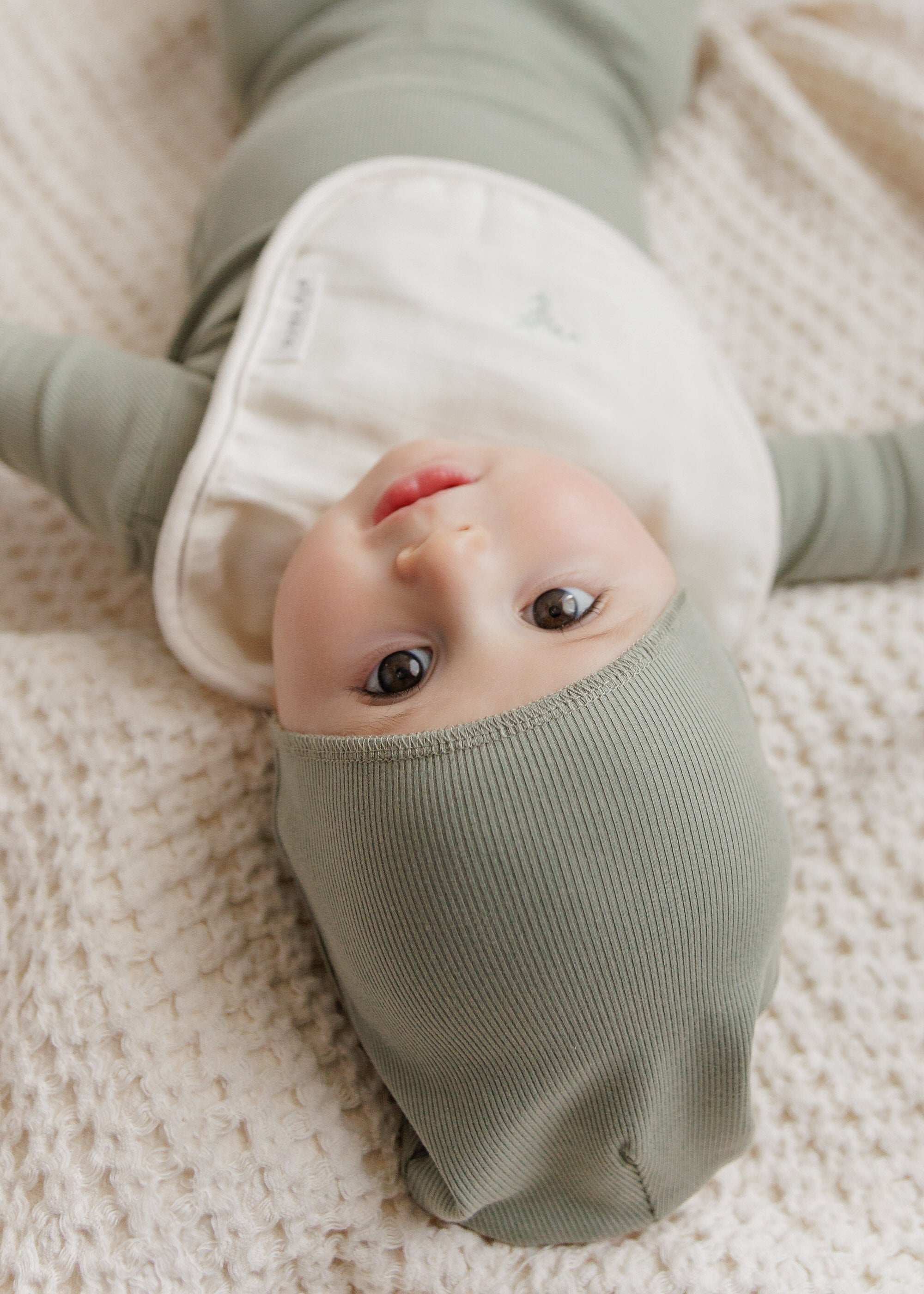 Sage Ribbed Cardigan Set