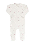 Strawberry Zipper Footie