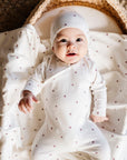 Strawberry Zipper Footie collection baby