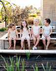 Jersey Cotton - Printed Ginkgo Collection - Tank + Bloomer Set - Boys