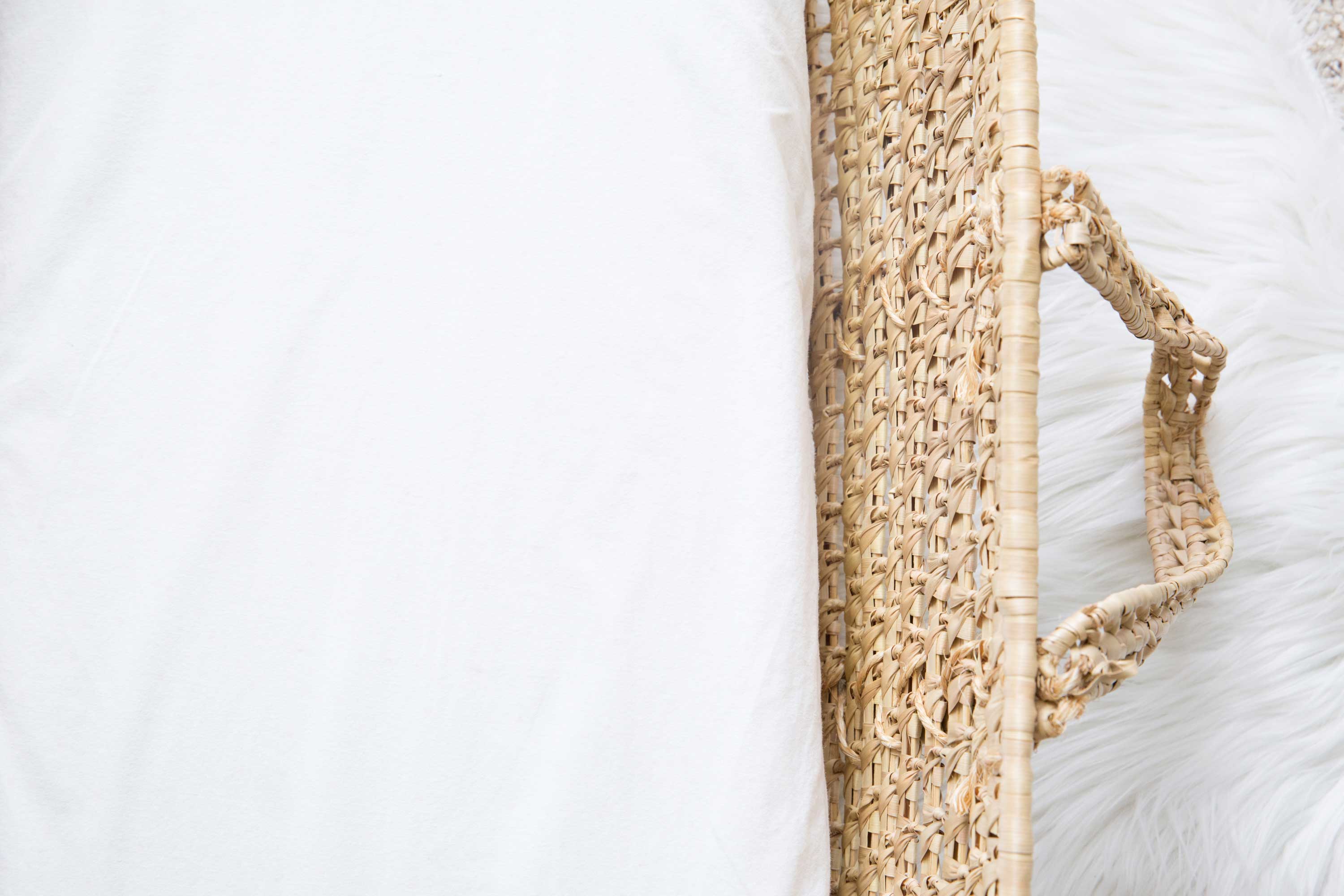 White Basket Sheet