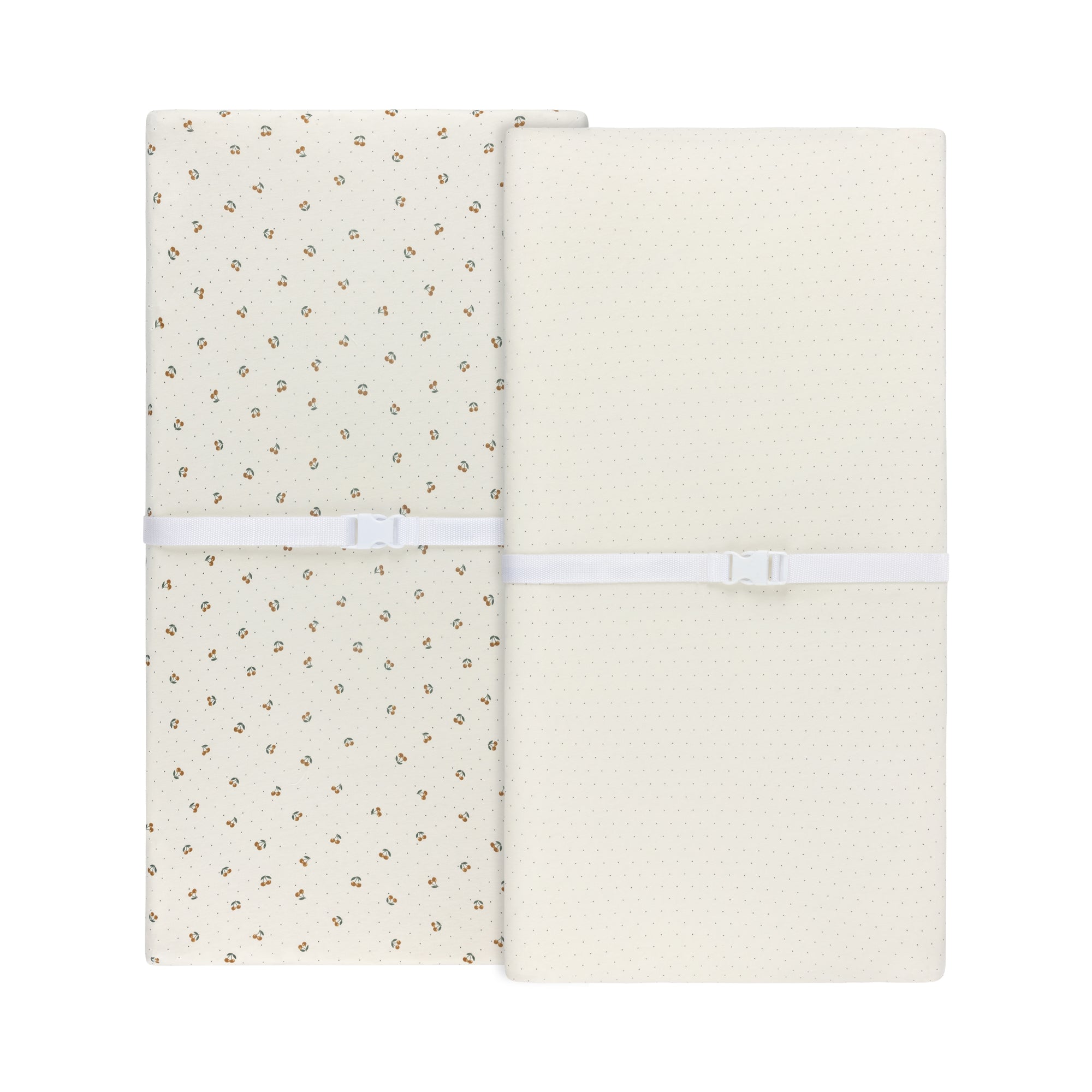 Yellow Cherry Changing Pad Cover