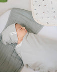 blue nautical Muslin Burp Cloth