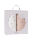 compact-packaged floral crib sheet linens