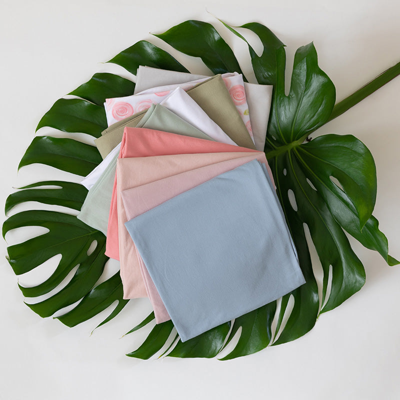 Jersey knit swaddle collection