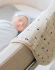 nautical Muslin Burp Cloth