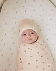 pastel flower baby sheet sheet set