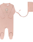 French Terry Hot Air Balloon Collection - Footie + Bonnet