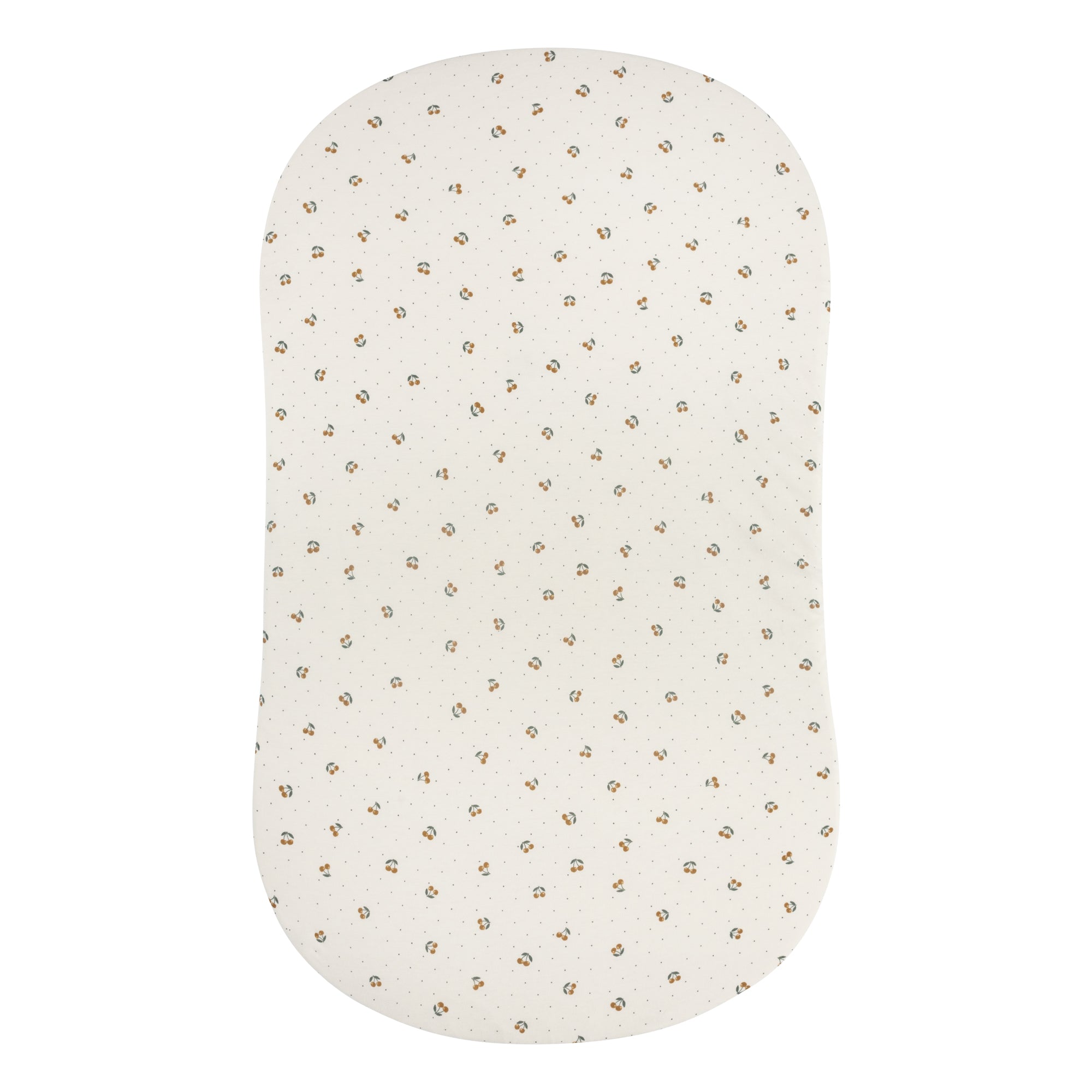 yellow cherry bassinet sheet