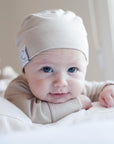 2 Pack Jersey Cotton Beanie Hat Set