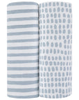 2 pack rolled Blue Waterproof Changing Cover