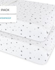 Waterproof Changing Pad Cover | Cradle Sheet Set