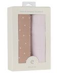 2 Pack Cotton Muslin Swaddle Blanket