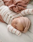2 Pack Cotton Muslin Swaddle Blanket - Pink Raindrops