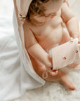 Gift ready Washcloths- Pink Cherries