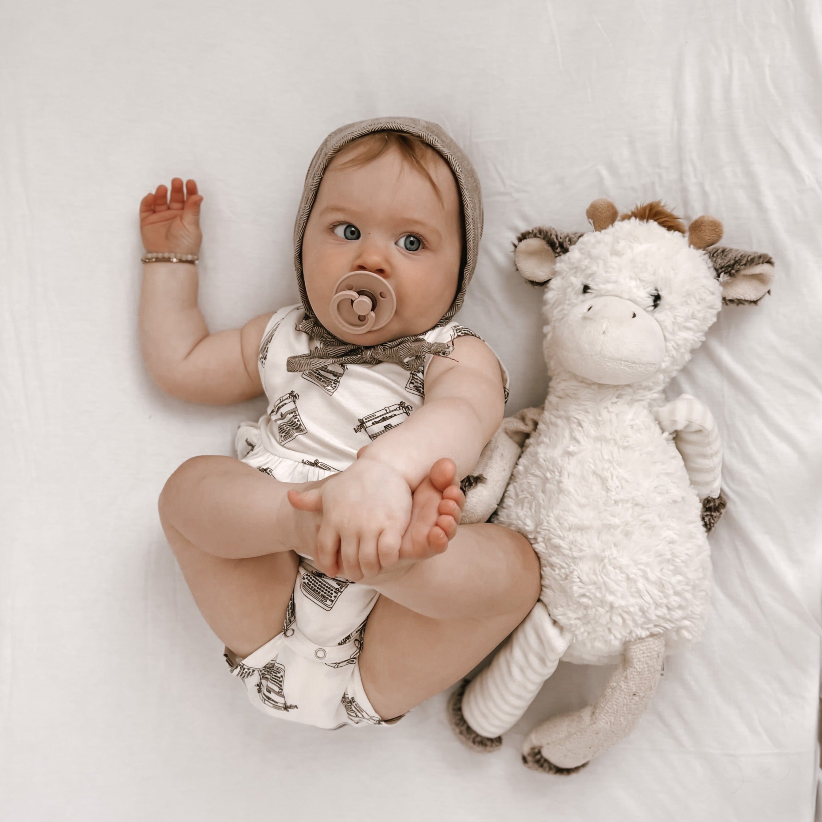 White fitted Crib Sheet set 2-Pack