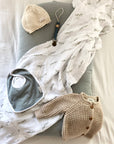 2 Pack Cotton Muslin Swaddle Blanket