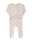 Ribbed Cotton - Bird Collection- Footies