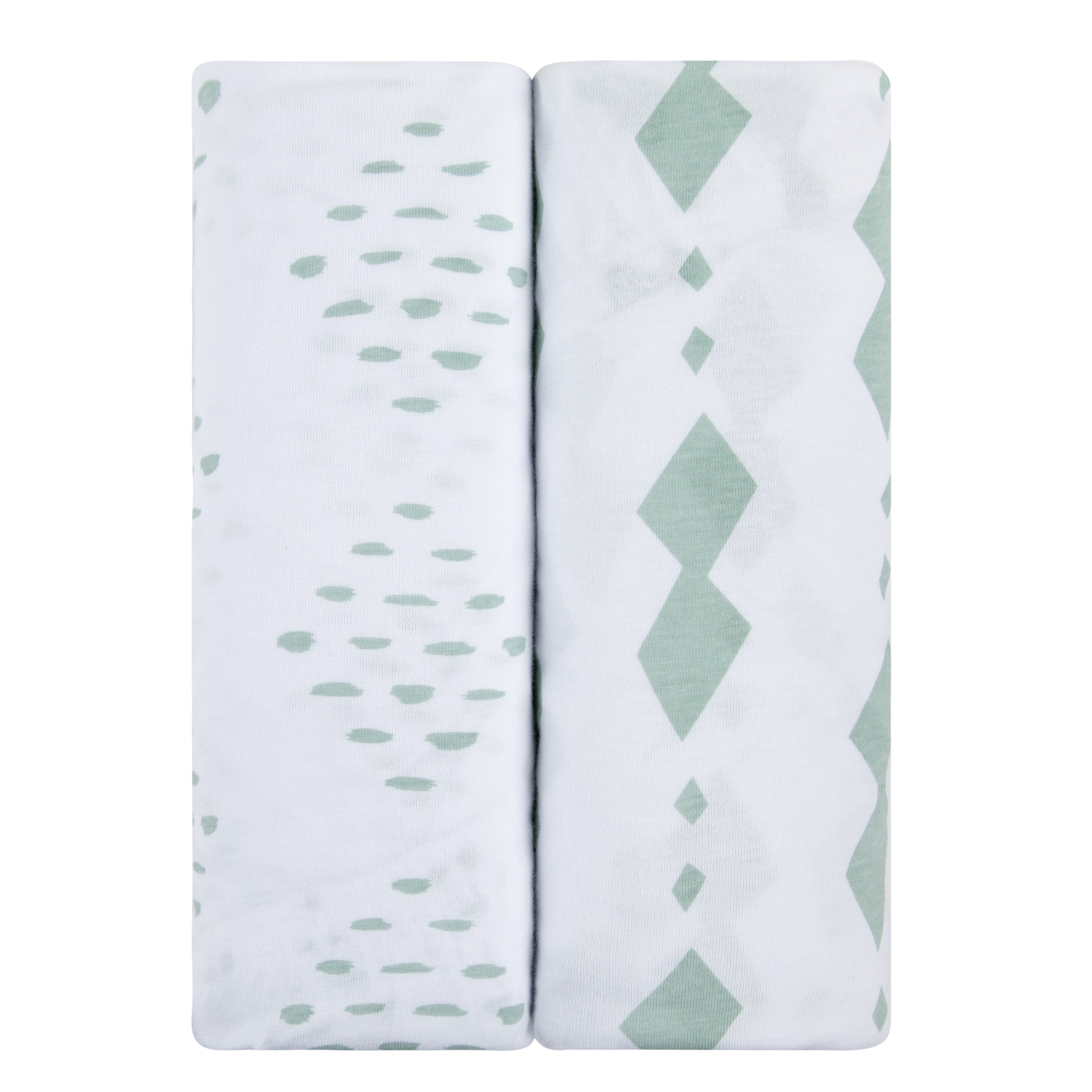 Sage Diamond Bassinet Sheet Set – Ely's