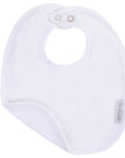 Jersey Terry Bib - White