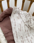 2 Pack Cotton Muslin Swaddle Blanket