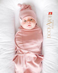 Pink Stars Adjustable Blanket swaddles