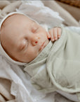 Sage & eucalyptus Adjustable Swaddle Blanket
