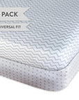 Breathable Crib Sheet Set