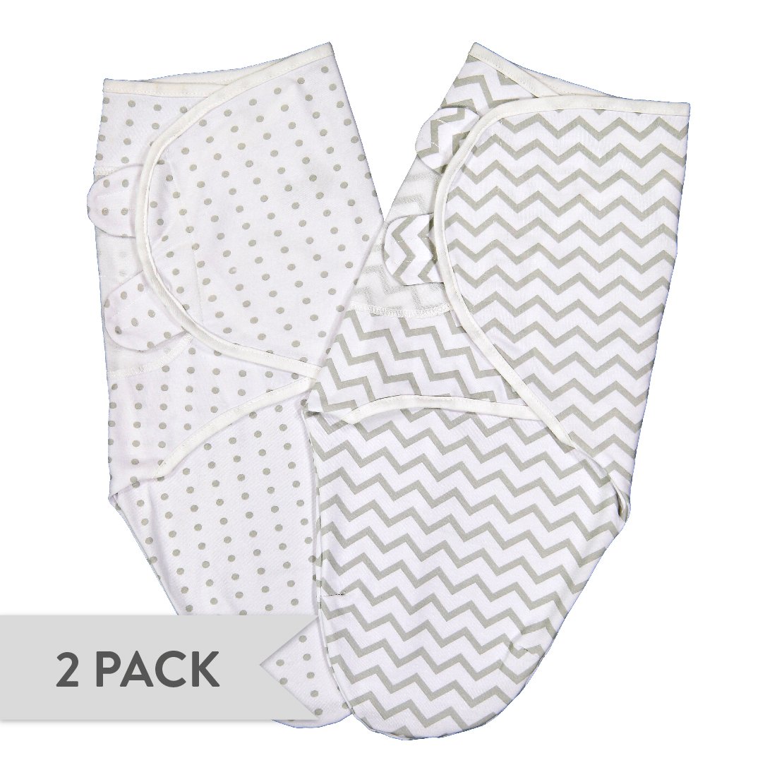 Ely's & Co. Adjustable Swaddle Small 0-3 Months 3 Pack